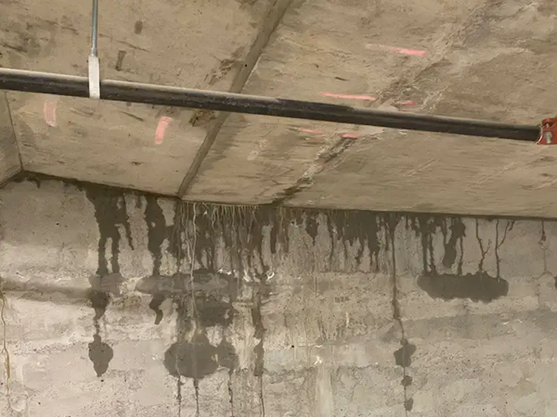 Adjoining Joint Repair Waterpoofing Service, Vancouver Island BC, Canada